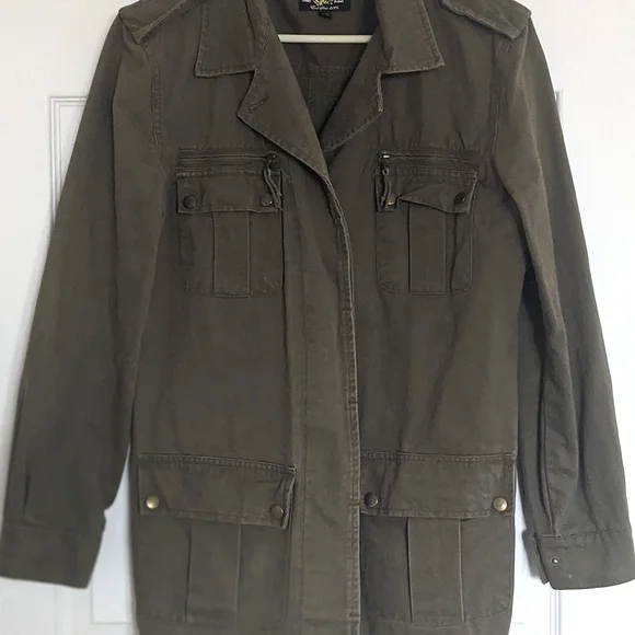 Retro Oversized Green Jacket - Picture 3 of 3